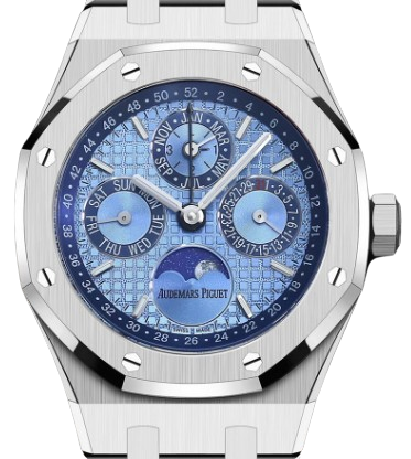 AUDEMARS PIGUET ROYAL OAK 오데마피게 로얄오크 41mm 26574ST.OO.1220ST 스카이 블루 다이얼 스틸