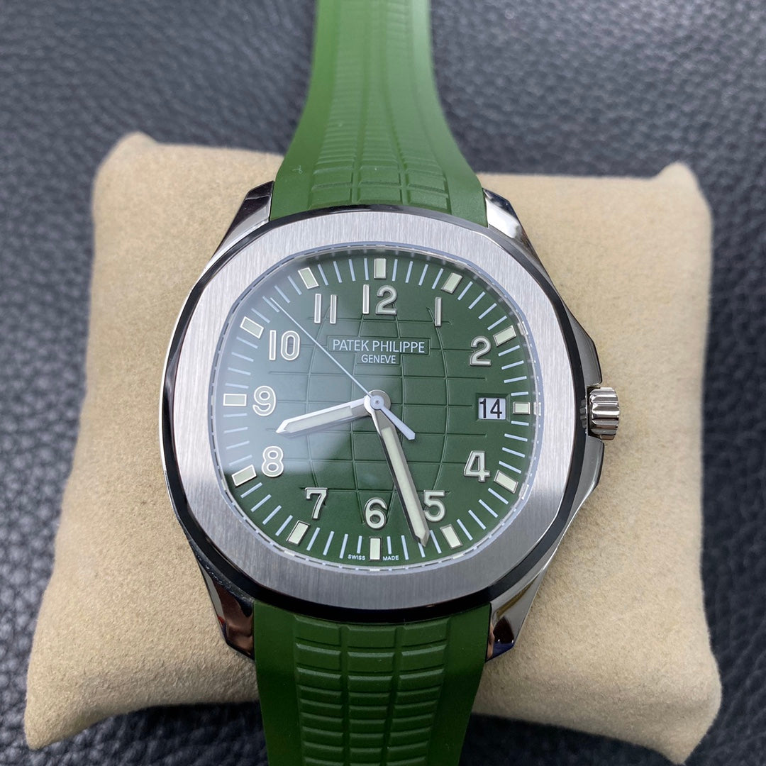PATEK PHILIPPE AQUANAUT 파텍필립 아쿠아넛 5168G-010 그린 다이얼