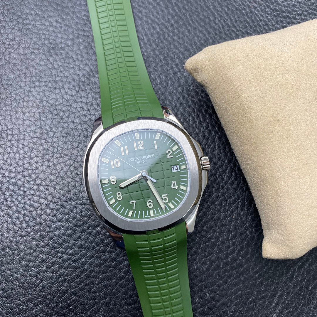 PATEK PHILIPPE AQUANAUT 파텍필립 아쿠아넛 5168G-010 그린 다이얼