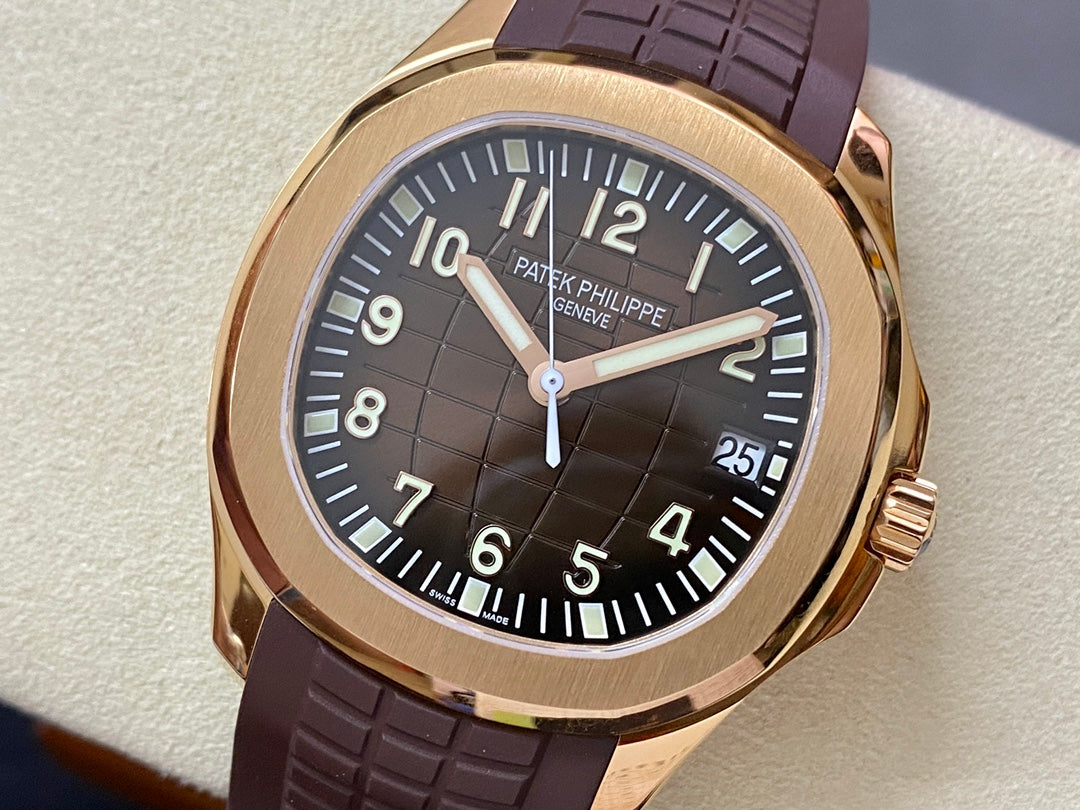 PATEK PHILIPPE AQUANAUT 파텍필립 아쿠아넛 5168G-001 브라운 다이얼