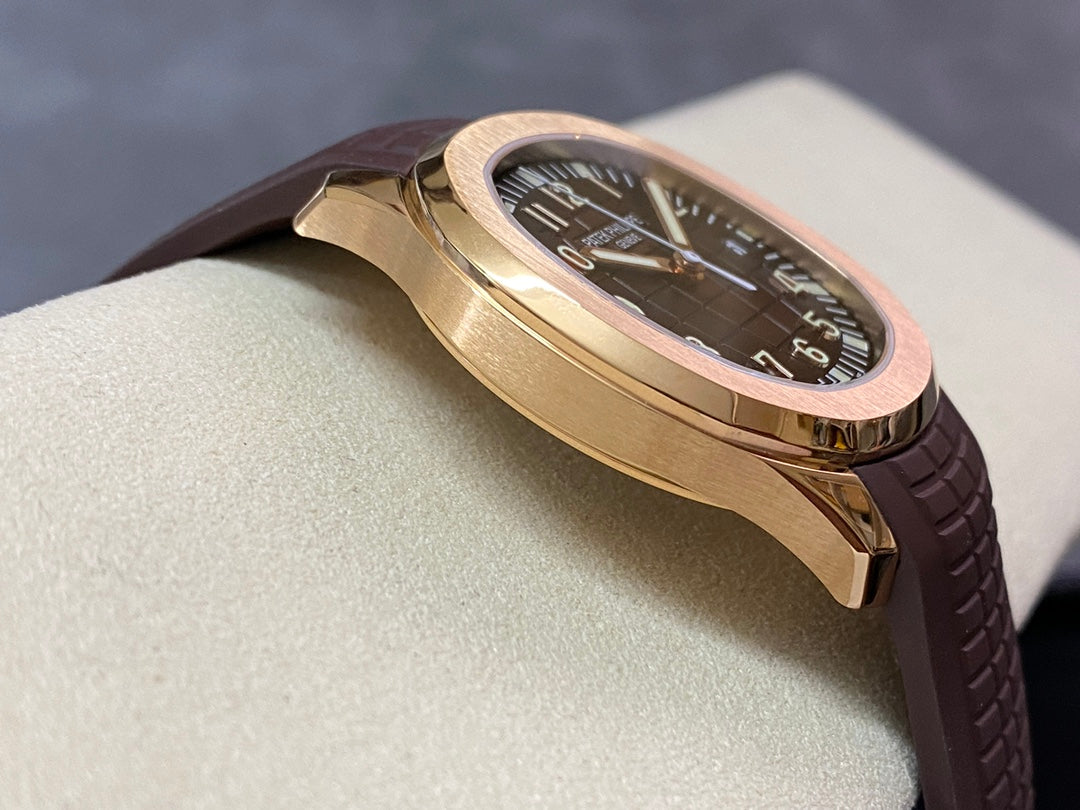 PATEK PHILIPPE AQUANAUT 파텍필립 아쿠아넛 5168G-001 브라운 다이얼