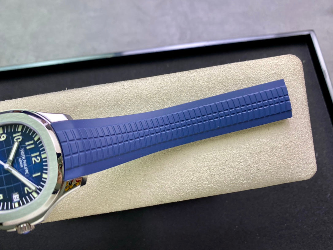 PATEK PHILIPPE AQUANAUT 파텍필립 아쿠아넛 5168G-001 블루 다이얼