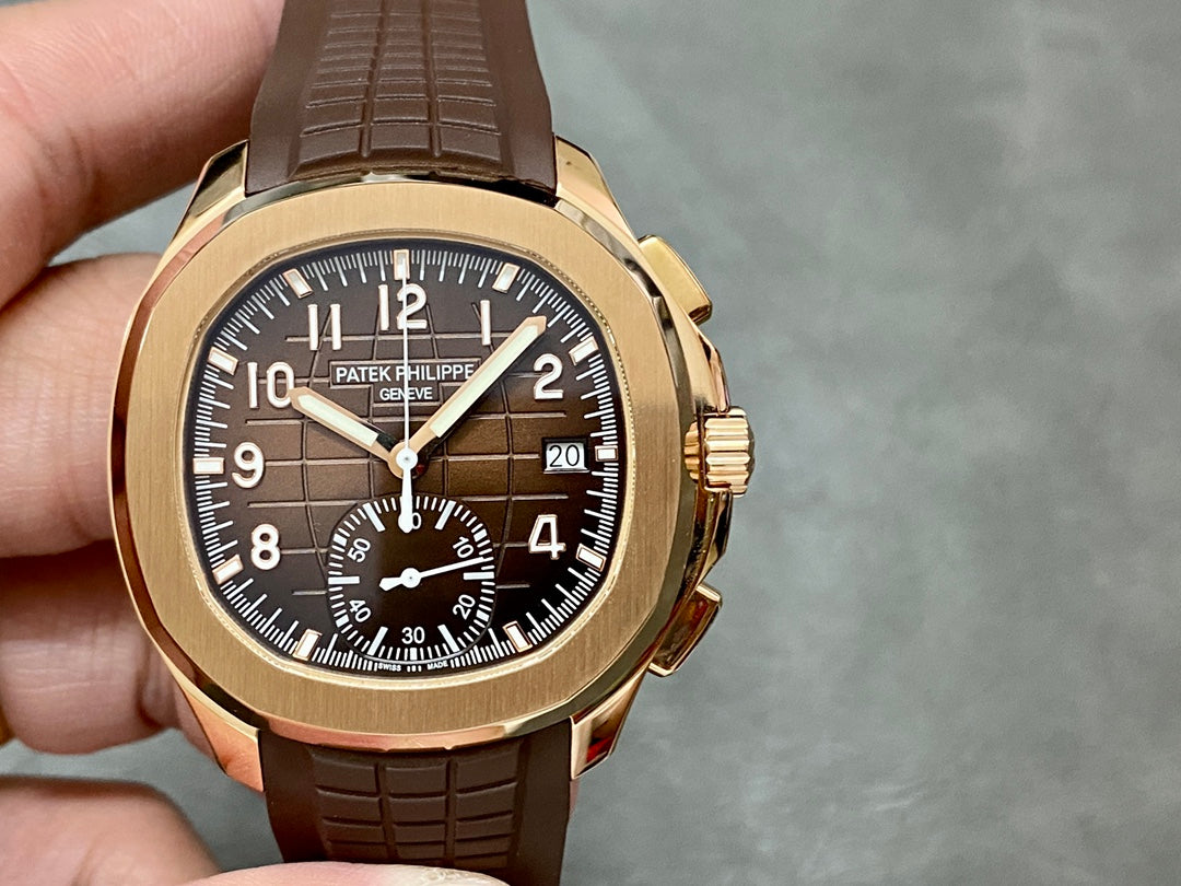 PATEK PHILIPPE AQUANAUT 파텍필립 아쿠아넛 5968R-001 브라운 다이얼