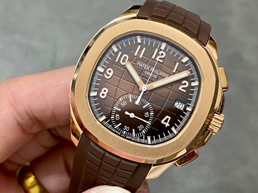 PATEK PHILIPPE AQUANAUT 파텍필립 아쿠아넛 5968R-001 브라운 다이얼