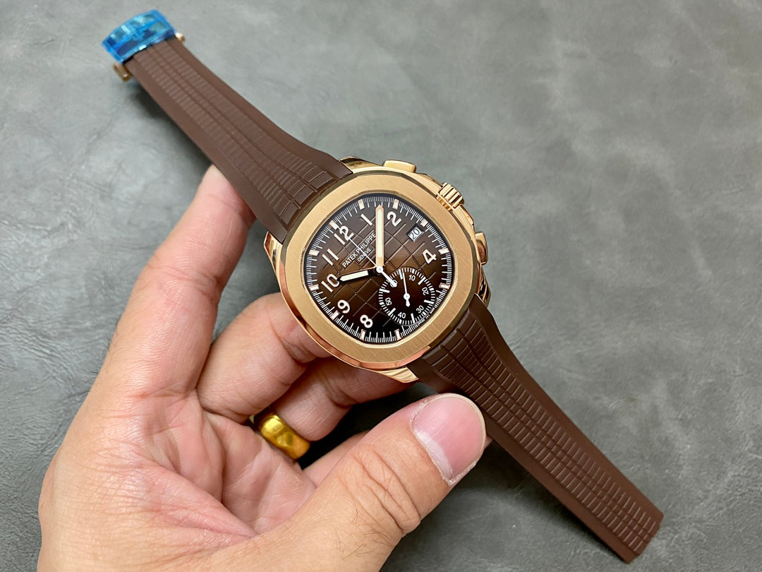 PATEK PHILIPPE AQUANAUT 파텍필립 아쿠아넛 5968R-001 브라운 다이얼