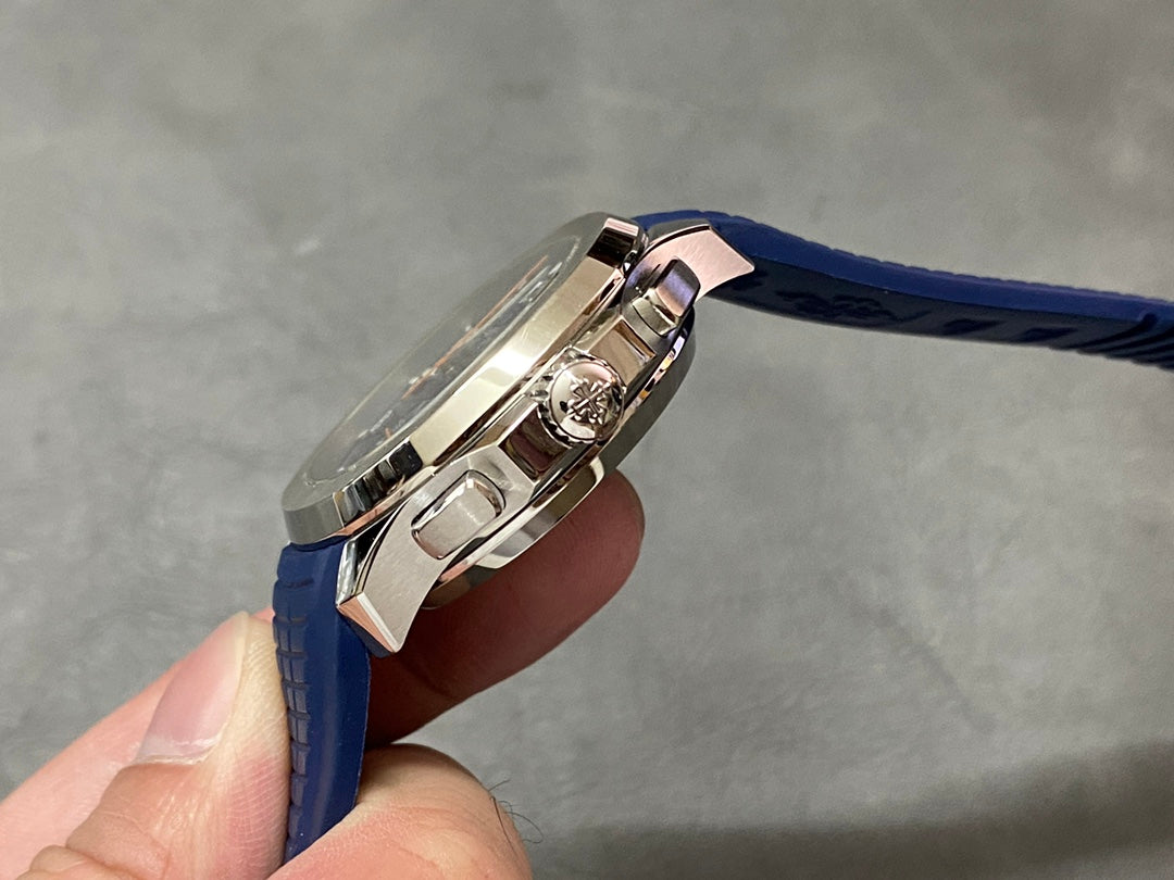 PATEK PHILIPPE AQUANAUT 파텍필립 아쿠아넛 5968A-001 블루 다이얼