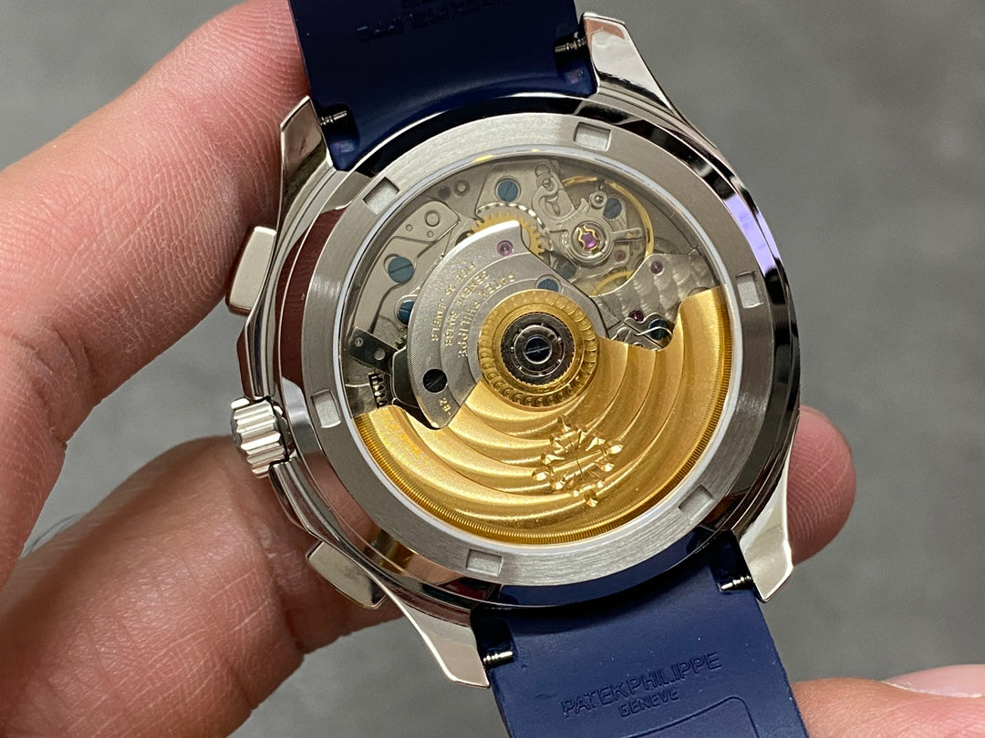PATEK PHILIPPE AQUANAUT 파텍필립 아쿠아넛 5968A-001 블루 다이얼