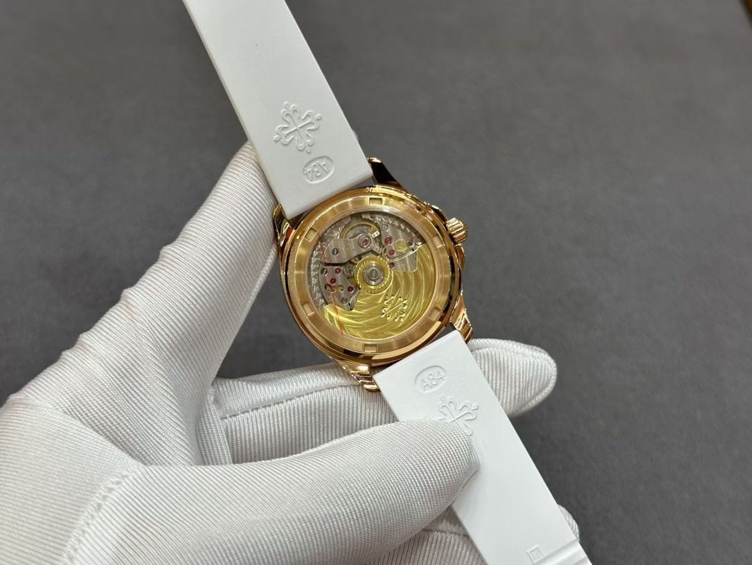 PATEK PHILIPPE AQUANAUT 파텍필립 아쿠아넛 5269/200R-001 다이아 화이트 다이얼