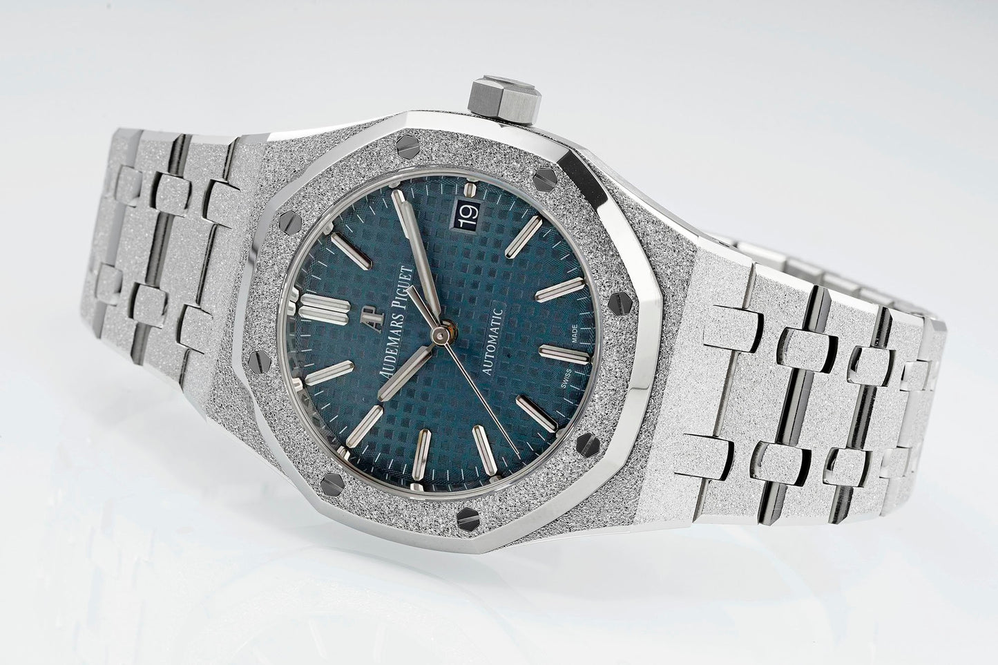 AUDEMARS PIGUET ROYAL OAK 오데마피게 로얄오크 37mm 15454 블루 다이얼
