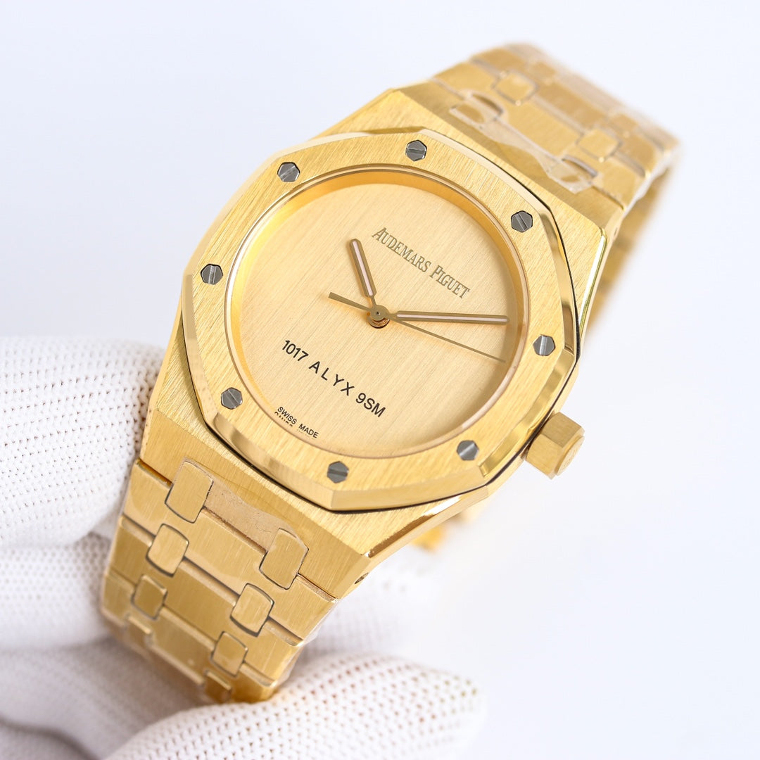 AUDEMARS PIGUET ROYAL OAK 오데마피게 로얄오크 37mm 15550ST 골드 다이얼