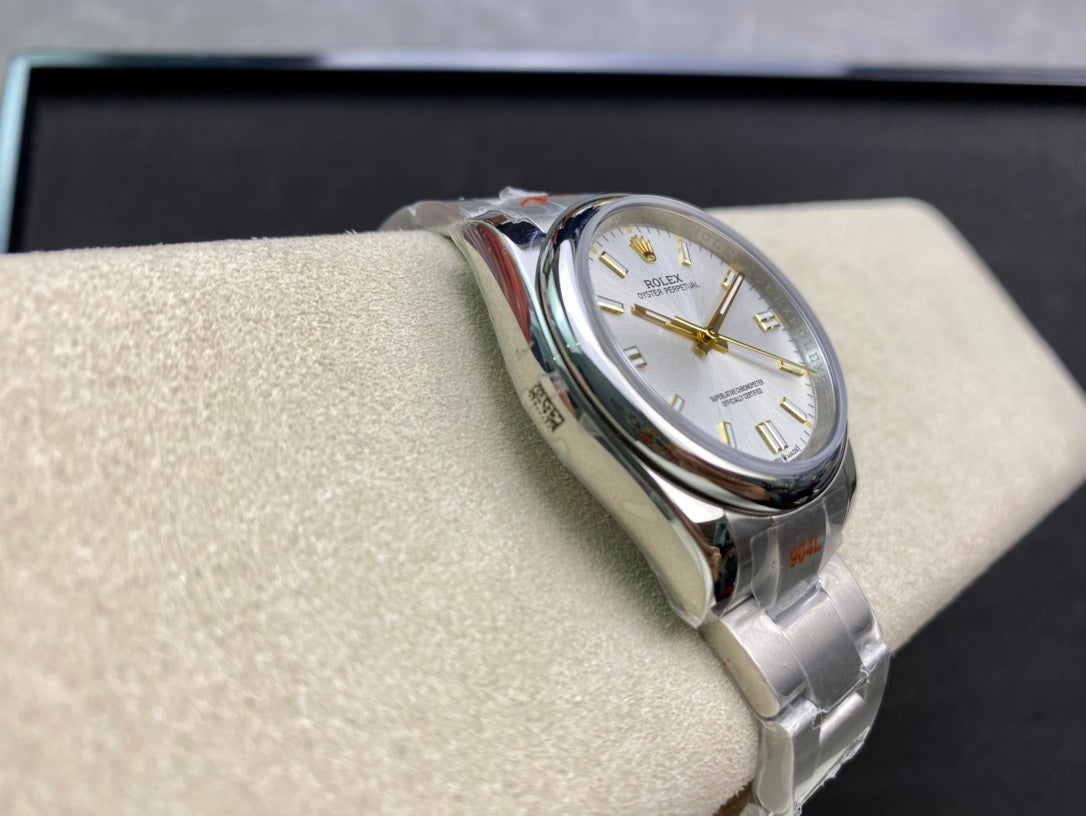 ROLEX OYSTER PERPETUAL 롤렉스 오이스터 퍼페추얼 M124300-0001 36mm 그레이 다이얼