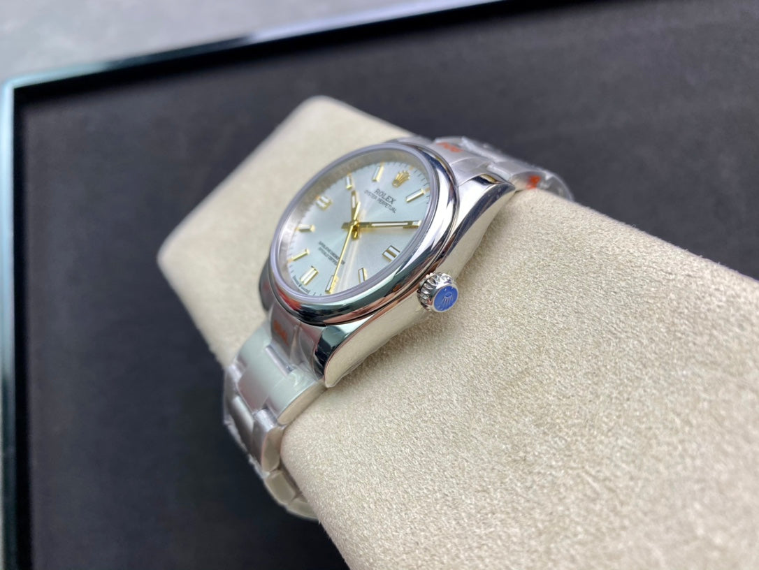 ROLEX OYSTER PERPETUAL 롤렉스 오이스터 퍼페추얼 M124300-0001 36mm 그레이 다이얼