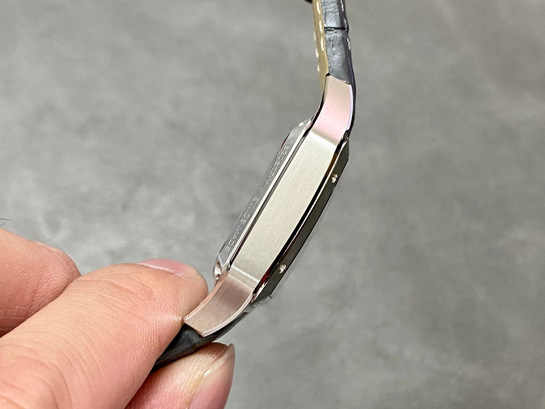 CARTIER SANTOS DE CARTIER 까르띠에 산토스 드 까르띠에 43.5mm 오토 무브먼츠 스켈레톤 다이얼