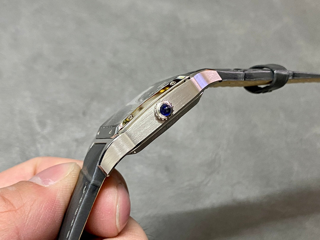 CARTIER SANTOS DE CARTIER 까르띠에 산토스 드 까르띠에 43.5mm 오토 무브먼츠 스켈레톤 다이얼