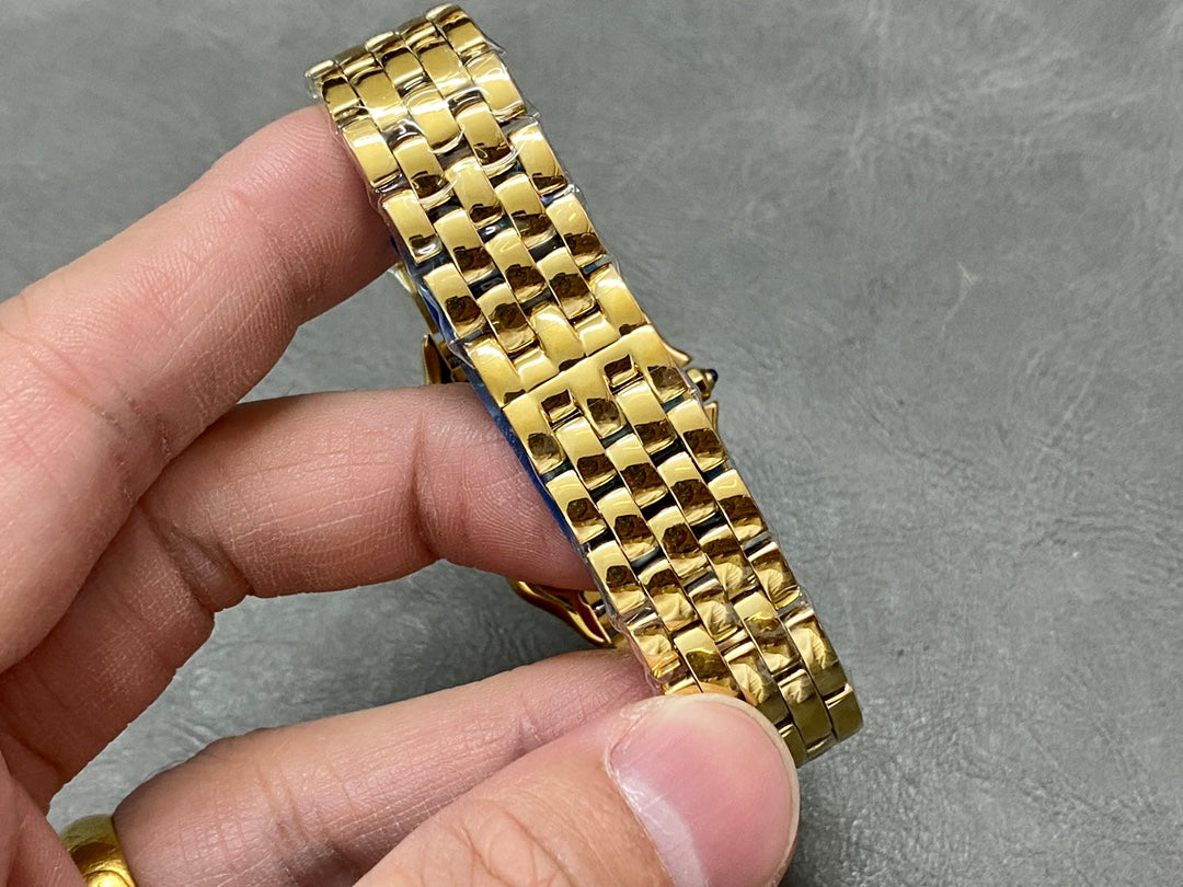 CARTIER PANTHERE DE CARTIER 까르띠에 팬더 드 까르띠에 27mm 미디움 쿼츠 무브먼츠 옐로우 골드 다이얼