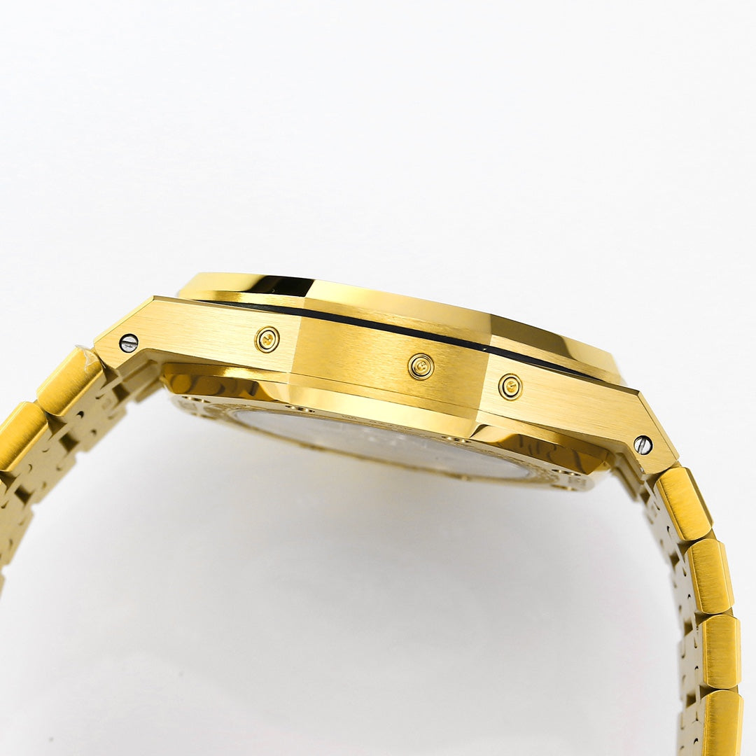 AUDEMARS PIGUET ROYAL OAK 오데마피게 로얄오크 41mm 26574ST.OO.1220ST 블루 다이얼 옐로우 골드