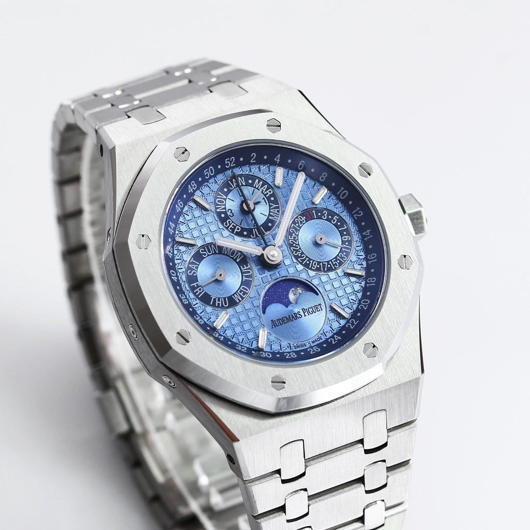 AUDEMARS PIGUET ROYAL OAK 오데마피게 로얄오크 41mm 26574ST.OO.1220ST 스카이 블루 다이얼 스틸