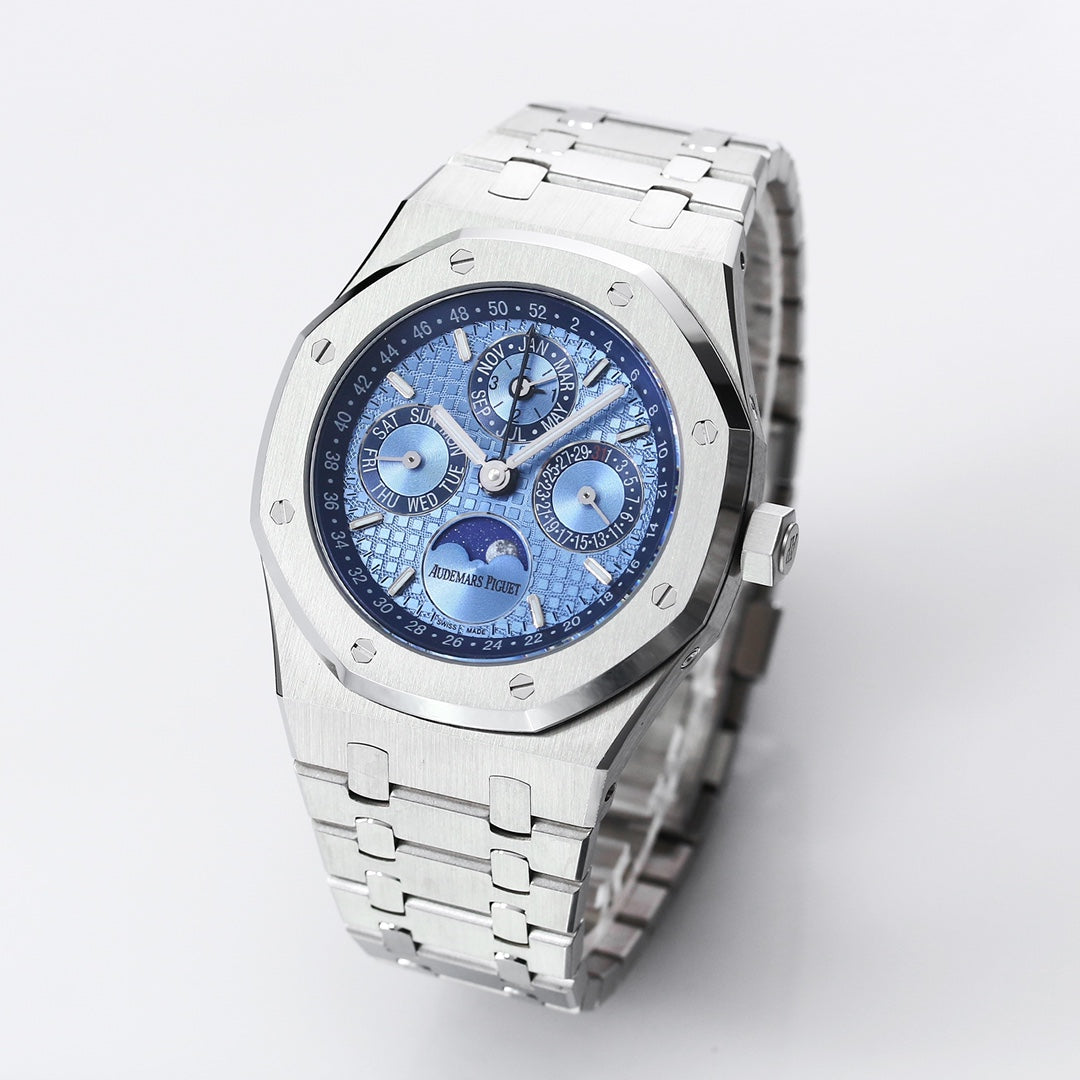 AUDEMARS PIGUET ROYAL OAK 오데마피게 로얄오크 41mm 26574ST.OO.1220ST 스카이 블루 다이얼 스틸