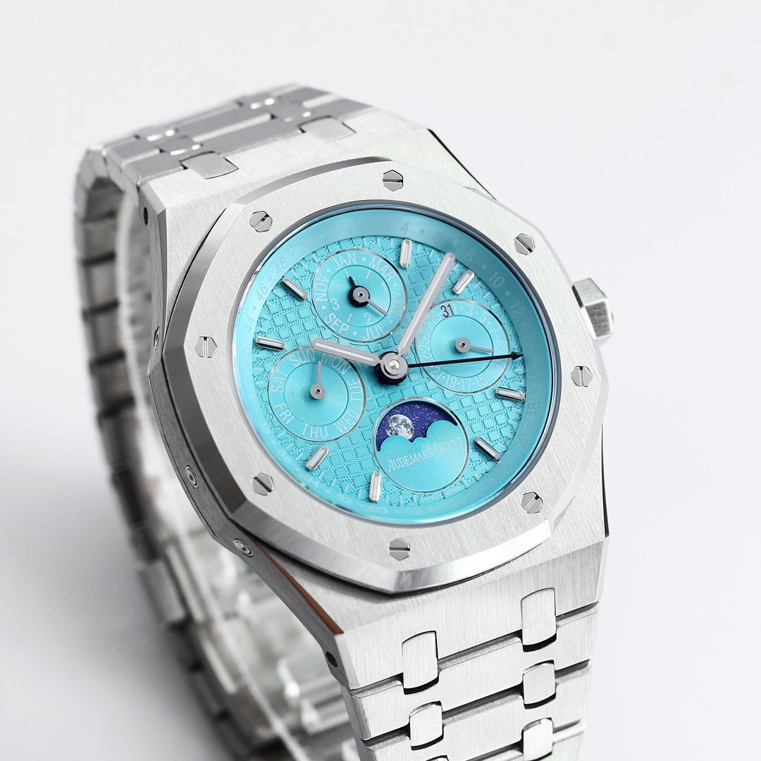 AUDEMARS PIGUET ROYAL OAK 오데마피게 로얄오크 41mm 26574ST.OO.1220ST 티파니 블루 다이얼 스틸