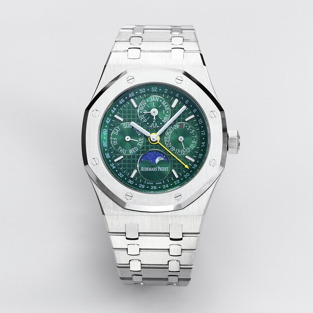 AUDEMARS PIGUET ROYAL OAK 오데마피게 로얄오크 41mm 26574ST.OO.1220ST 그린 다이얼 스틸