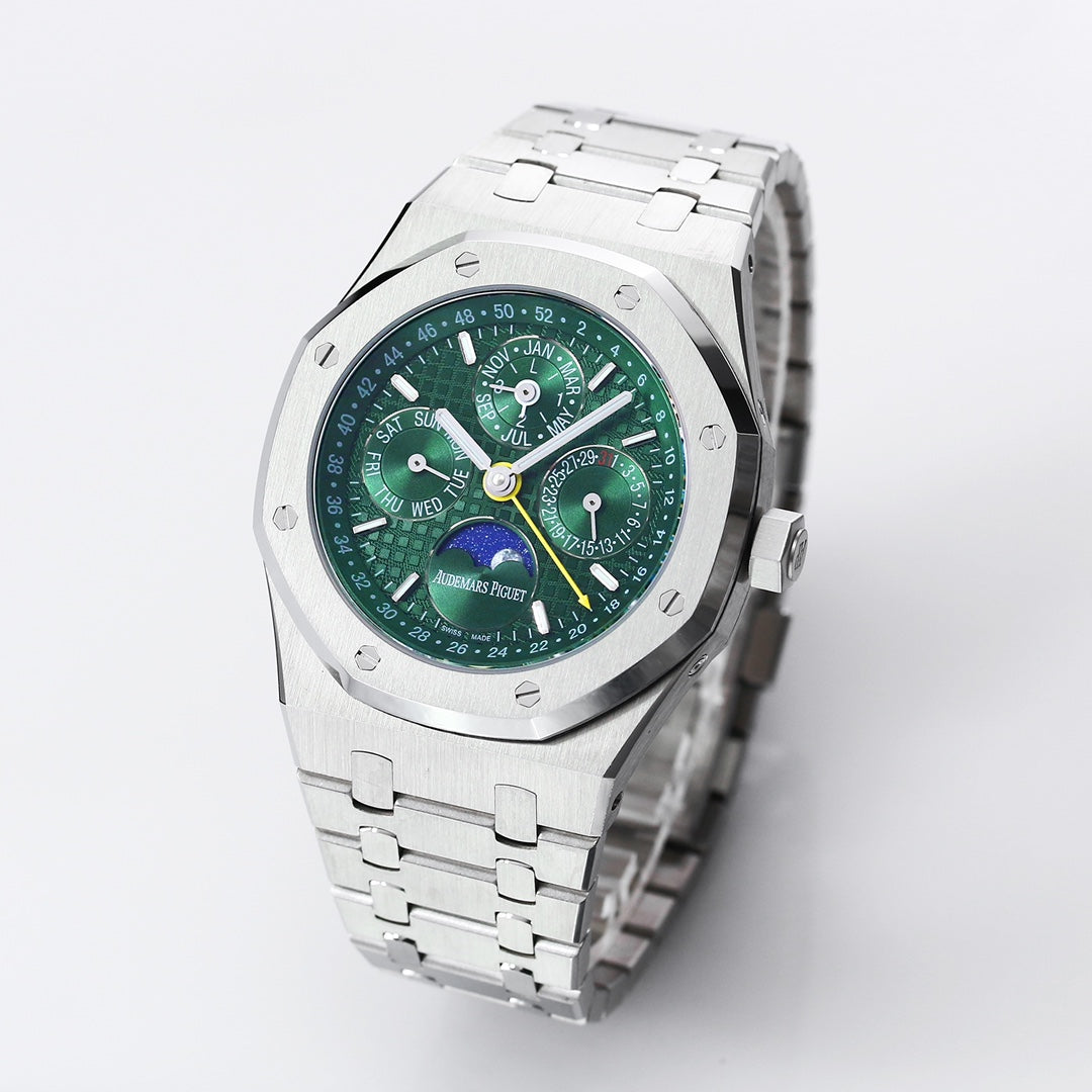 AUDEMARS PIGUET ROYAL OAK 오데마피게 로얄오크 41mm 26574ST.OO.1220ST 그린 다이얼 스틸