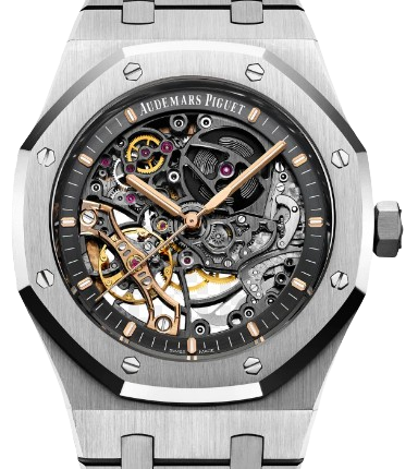 AUDEMARS PIGUET ROYAL OAK 오데마피게 로얄오크 41mm 15407ST.OO.1220ST.01 스켈레톤 다이얼