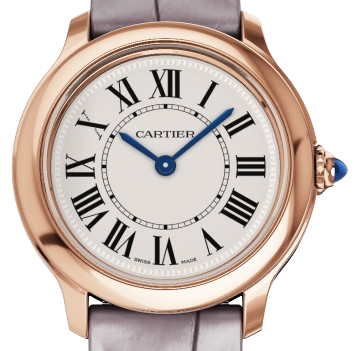 CARTIER RONDE LOUISE 까르띠에 롱드 루이 29mm 쿼츠 무브먼트 화이트 다이얼