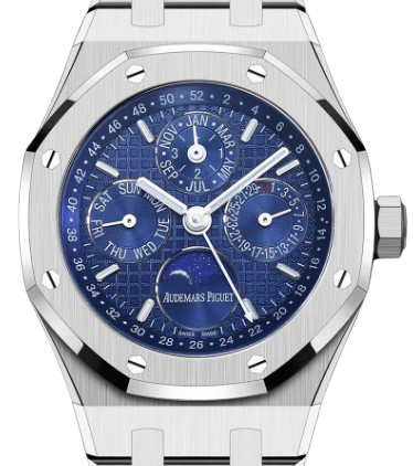AUDEMARS PIGUET ROYAL OAK 오데마피게 로얄오크 41mm 26574ST.OO.1220ST 블루 다이얼