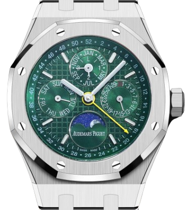 AUDEMARS PIGUET ROYAL OAK 오데마피게 로얄오크 41mm 26574ST.OO.1220ST 그린 다이얼 스틸
