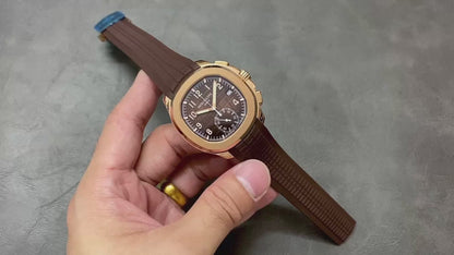 PATEK PHILIPPE AQUANAUT 파텍필립 아쿠아넛 5968R-001 브라운 다이얼