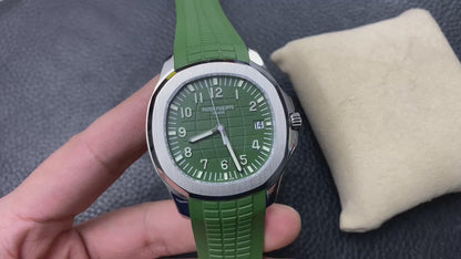 PATEK PHILIPPE AQUANAUT 파텍필립 아쿠아넛 5168G-010 그린 다이얼