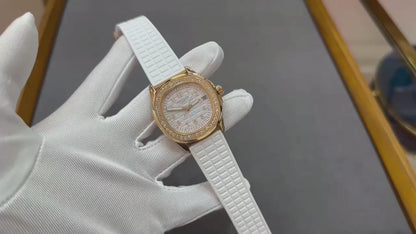 PATEK PHILIPPE AQUANAUT 파텍필립 아쿠아넛 5269/200R-001 다이아 화이트 다이얼