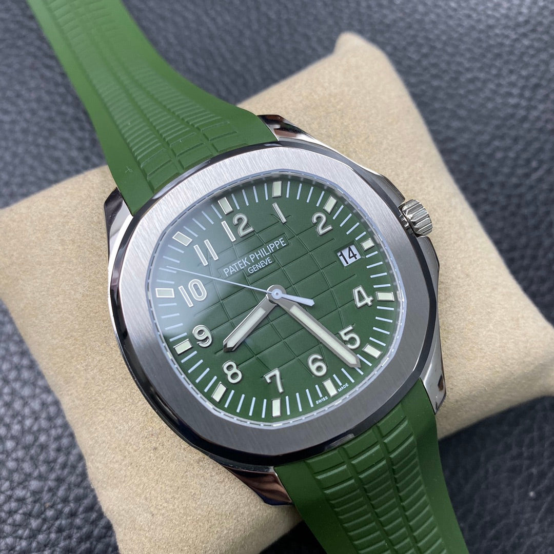 PATEK PHILIPPE AQUANAUT 파텍필립 아쿠아넛 5168G-010 그린 다이얼