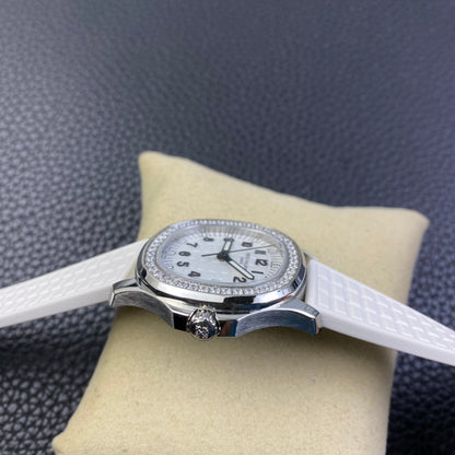 PATEK PHILIPPE AQUANAUT 파텍필립 아쿠아넛 5168G-001 화이트 다이아 다이얼