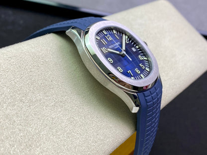 PATEK PHILIPPE AQUANAUT 파텍필립 아쿠아넛 5168G-001 블루 다이얼