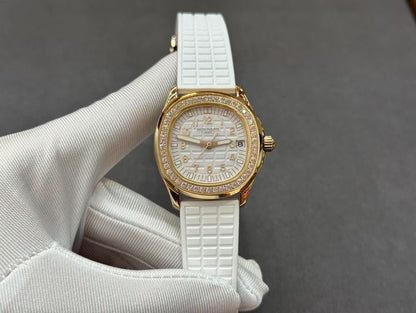 PATEK PHILIPPE AQUANAUT 파텍필립 아쿠아넛 5269/200R-001 다이아 화이트 다이얼