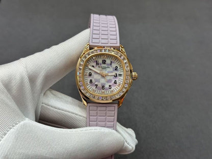 PATEK PHILIPPE AQUANAUT 파텍필립 아쿠아 5072R-001 다이아 핑 다이얼