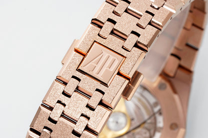 AUDEMARS PIGUET ROYAL OAK 오데마피게 로얄오크 37mm 15454 로즈 골드 화이트 다이얼