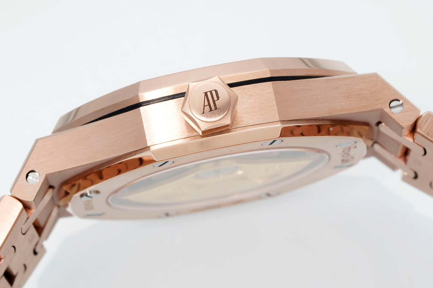AUDEMARS PIGUET ROYAL OAK 오데마피게 로얄오크 37mm 15454 로즈 골드 화이트 다이얼