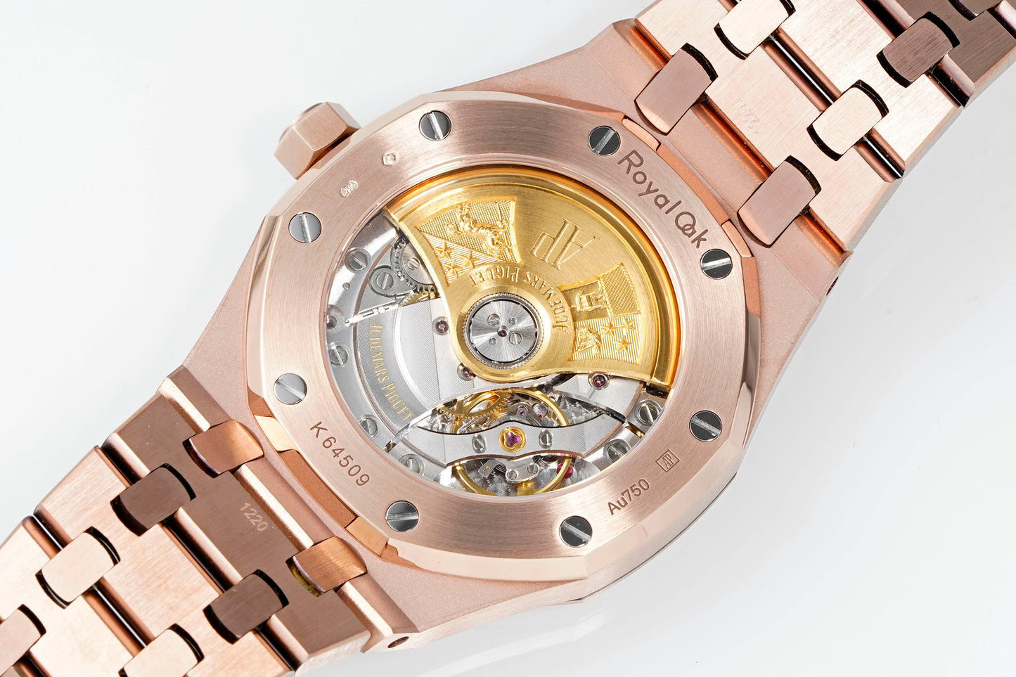 AUDEMARS PIGUET ROYAL OAK 오데마피게 로얄오크 37mm 15454 로즈 골드 화이트 다이얼