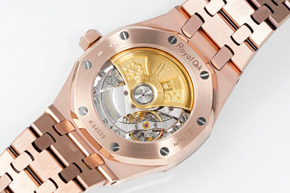 AUDEMARS PIGUET ROYAL OAK 오데마피게 로얄오크 37mm 15454 로즈 골드 화이트 다이얼
