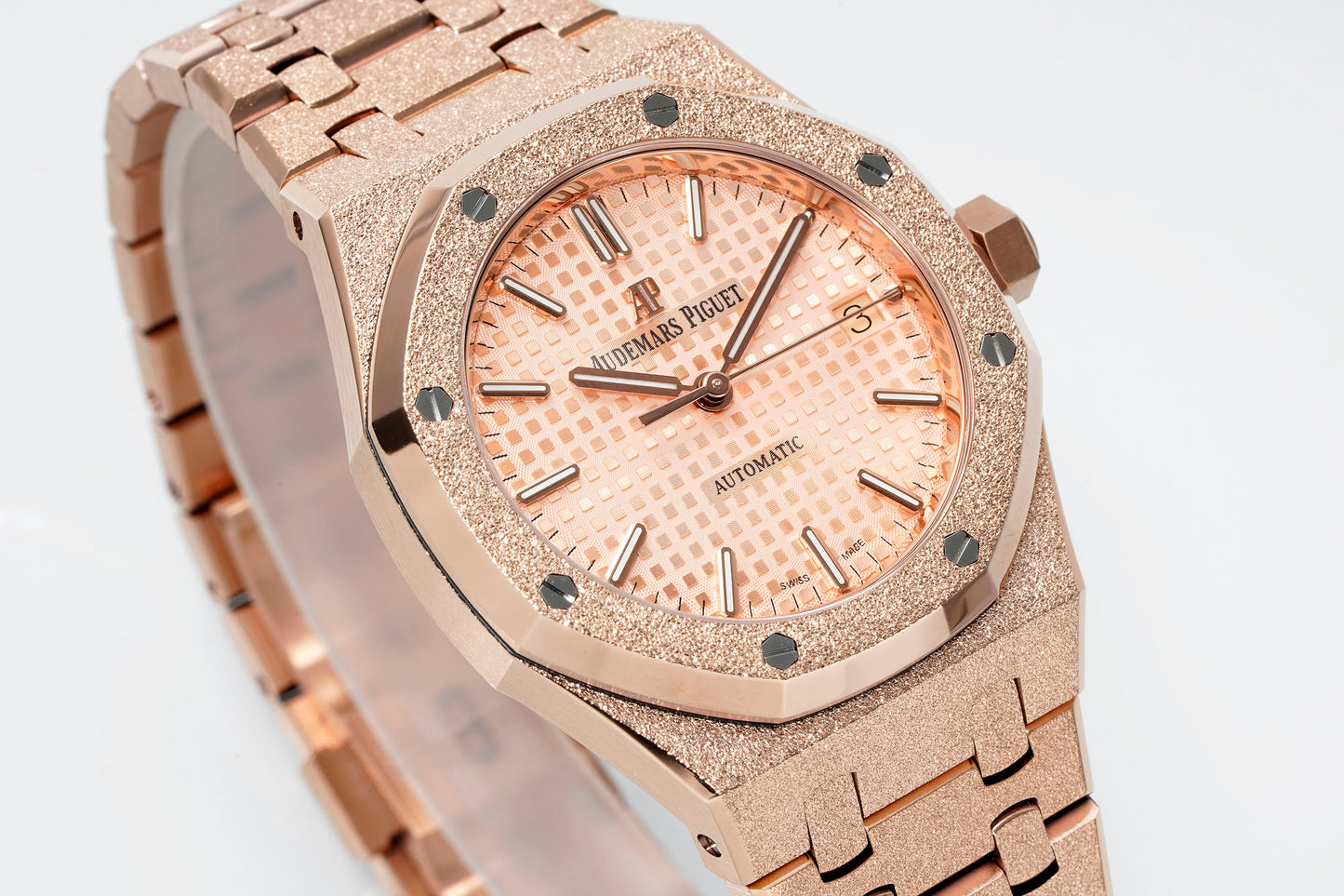 AUDEMARS PIGUET ROYAL OAK 오데마피게 로얄오크 37mm 15454 로즈 골드 골드 다이얼