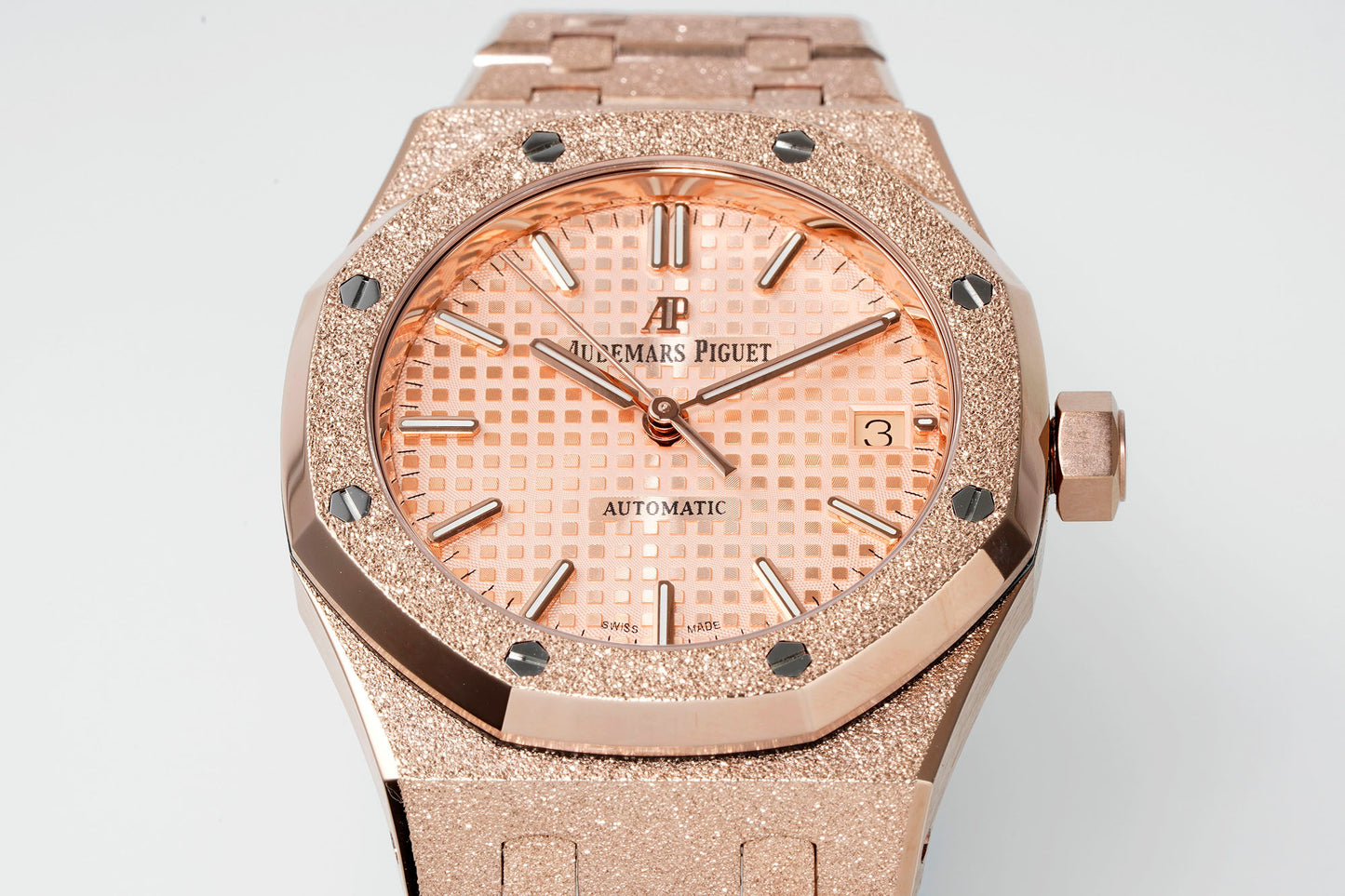 AUDEMARS PIGUET ROYAL OAK 오데마피게 로얄오크 37mm 15454 로즈 골드 골드 다이얼