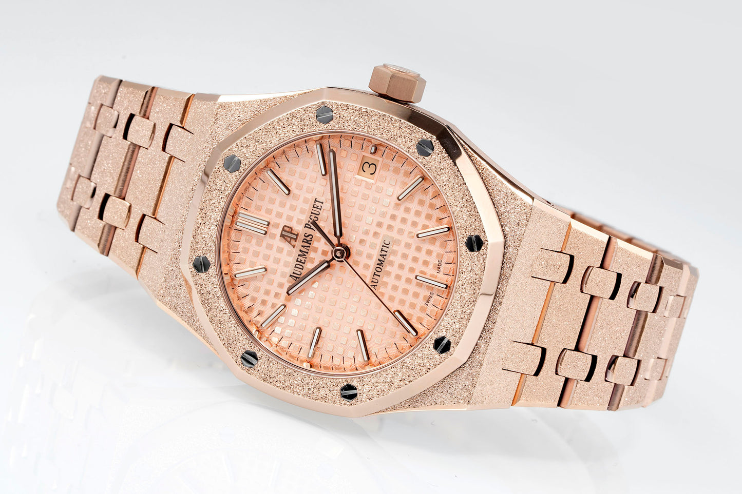AUDEMARS PIGUET ROYAL OAK 오데마피게 로얄오크 37mm 15454 로즈 골드 골드 다이얼