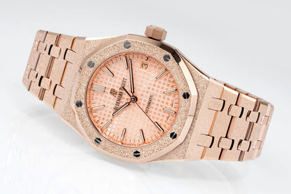 AUDEMARS PIGUET ROYAL OAK 오데마피게 로얄오크 37mm 15454 로즈 골드 골드 다이얼