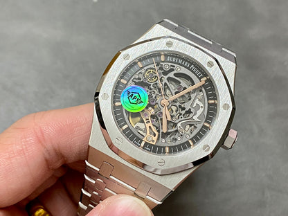 AUDEMARS PIGUET ROYAL OAK 오데마피게 로얄오크 41mm 15407ST.OO.1220ST.01 스켈레톤 다이얼