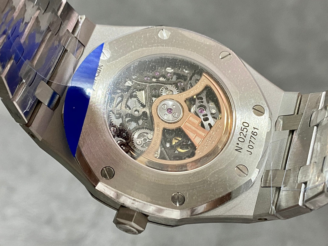 AUDEMARS PIGUET ROYAL OAK 오데마피게 로얄오크 41mm 15407ST.OO.1220ST.01 스켈레톤 다이얼