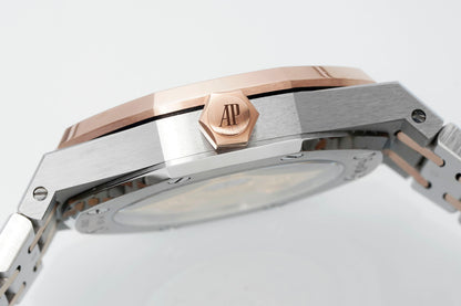AUDEMARS PIGUET ROYAL OAK 오데마피게 로얄오크 37mm 15450st 화이트 다이얼 로즈골드 베젤