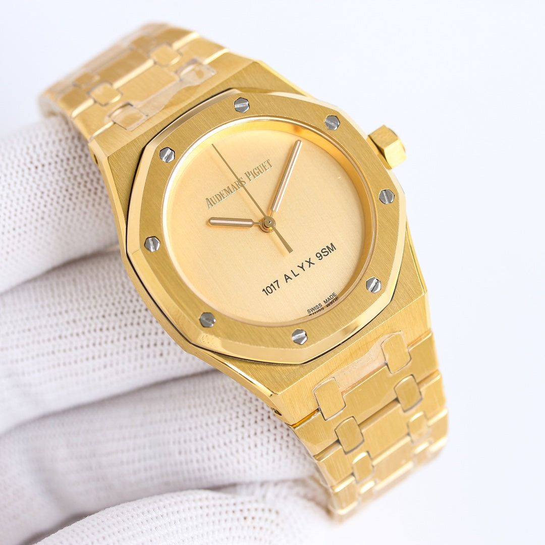 AUDEMARS PIGUET ROYAL OAK 오데마피게 로얄오크 37mm 15550ST 골드 다이얼