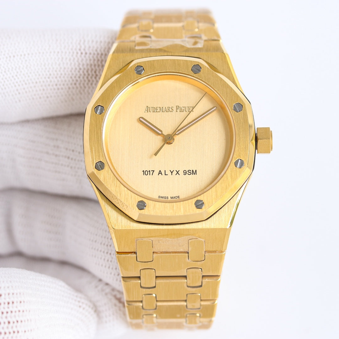 AUDEMARS PIGUET ROYAL OAK 오데마피게 로얄오크 37mm 15550ST 골드 다이얼